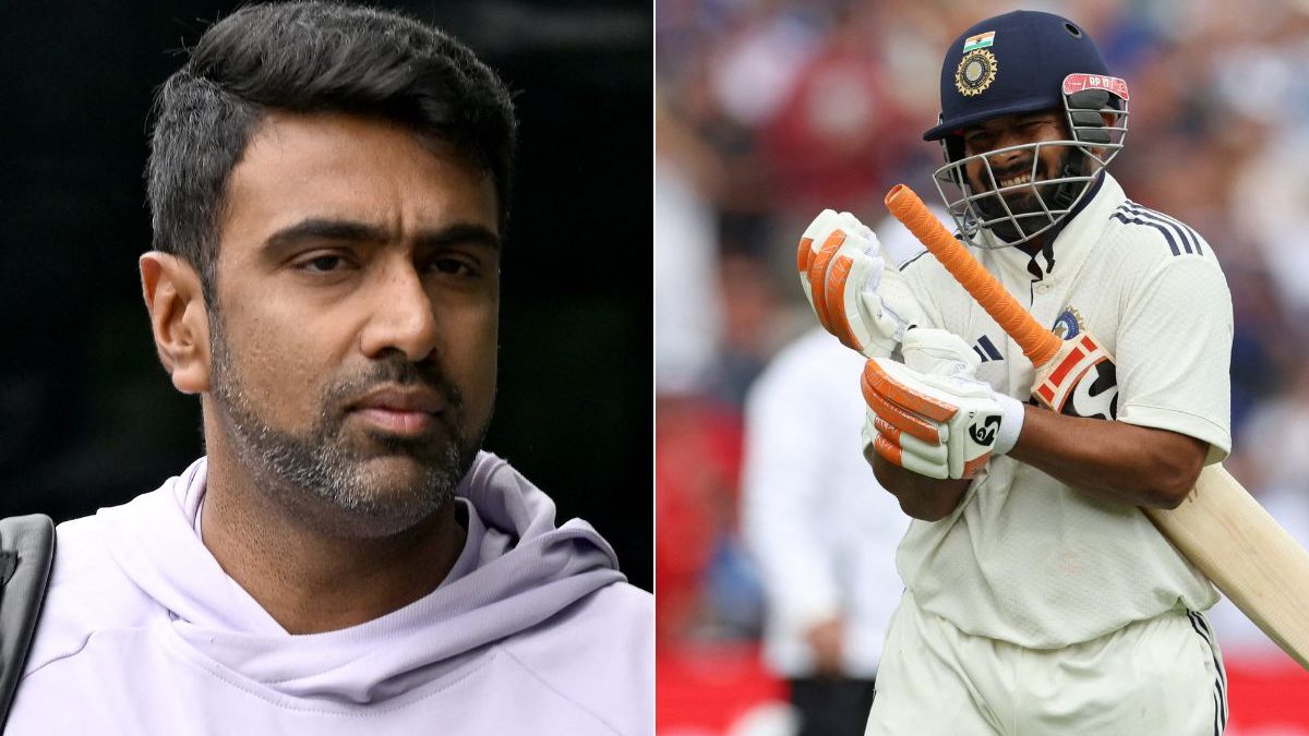 Ashwin has praised Rishabh Pant after his twin centuries at Headingley. Image: AFP Ashwin has praised Rishabh Pant after his twin centuries at Headingley. Image: AFP