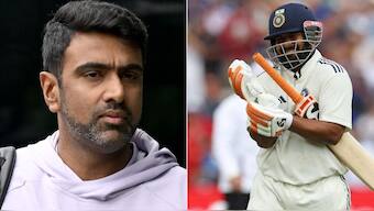 Ashwin has praised Rishabh Pant after his twin centuries at Headingley. Image: AFP