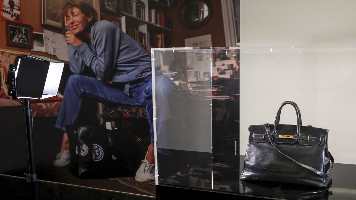 A photograph shows the "Birkin" bag by Hermes which belonged to French actress and singer Jane Birkin at the Sotheby's auction house in Paris. Following its sale, it has become the most expensive handbag ever to be auctioned. AFP A photograph shows the "Birkin" bag by Hermes which belonged to French actress and singer Jane Birkin at the Sotheby's auction house in Paris. Following its sale, it has become the most expensive handbag ever to be auctioned. AFP