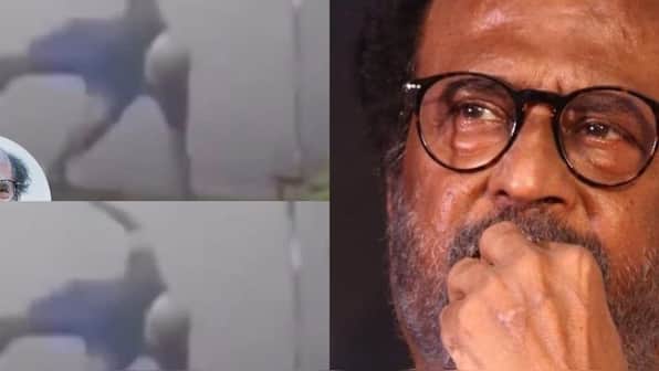 Did 'Coolie' and 'Jailer' star Rajinikanth slip and fall in viral video? Netizens left worried- Watch