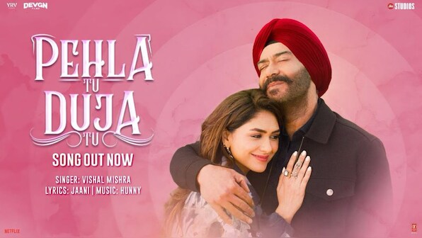Ajay Devgn and Mrunal Thakur Create Magic in Pehla Tu Duja Tu from Son of Sardaar 2, Song Out Now!