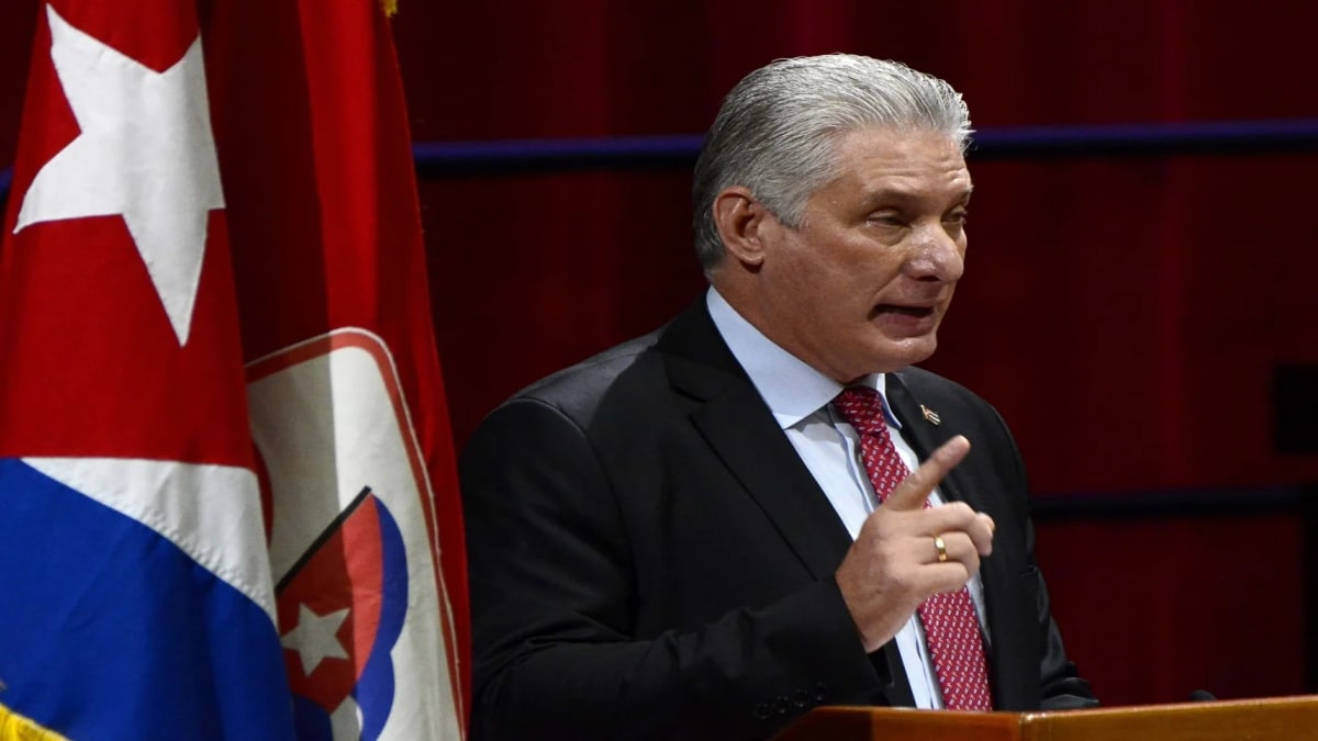 US sanctions Cuban president on the fourth anniversary of historic protests