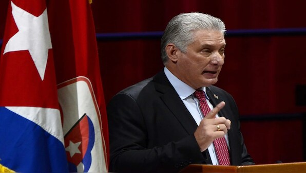 US sanctions Cuban president on the fourth anniversary of historic protests
