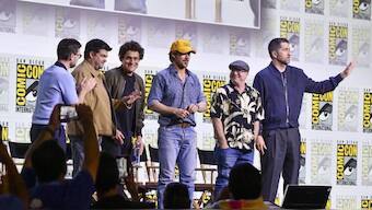 Ryan Gosling and faceless alien named Rocky wow crowd at 'Project Hail Mary' Comic-Con panel
