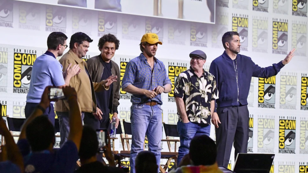 Ryan Gosling and faceless alien named Rocky wow crowd at 'Project Hail Mary' Comic-Con panel Ryan Gosling and faceless alien named Rocky wow crowd at 'Project Hail Mary' Comic-Con panel