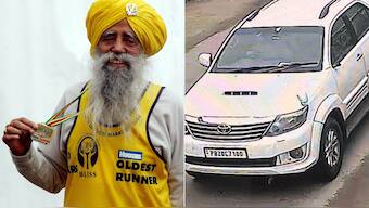 Fauja Singh was killed on Monday after being hit by a speeding SUV. Image: Reuters/X