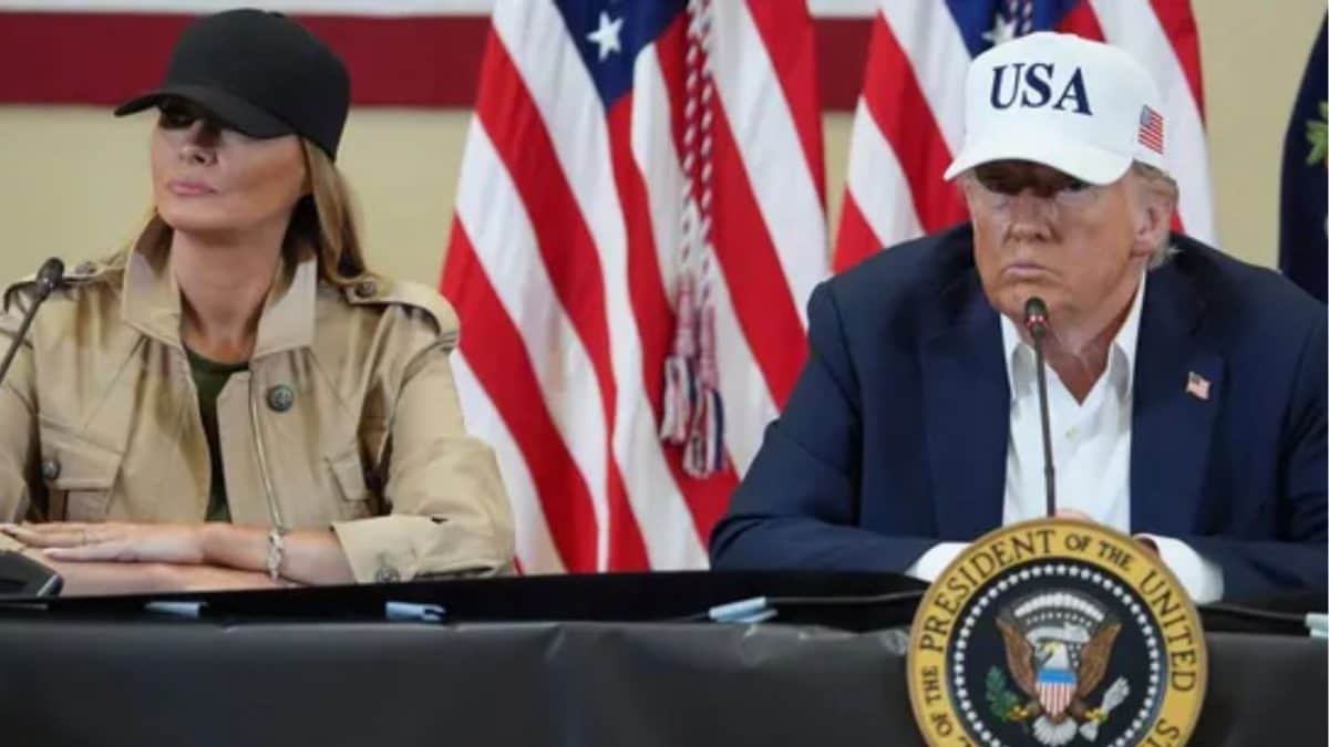 Watch: Trump calls reporter 'a very evil person' for asking if Texas flood warning was sent late