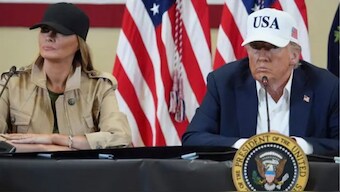 “Only a very evil person would ask a question like that,” Trump said.(Source: AP)