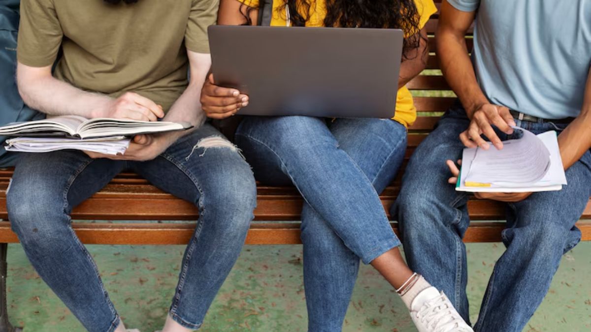 A recent survey by ResumeGenius, which polled 1,000 full-time Gen Z workers across the US, shows that many young adults are having second thoughts about their college experience. Image for Representation. A recent survey by ResumeGenius, which polled 1,000 full-time Gen Z workers across the US, shows that many young adults are having second thoughts about their college experience. Image for Representation.