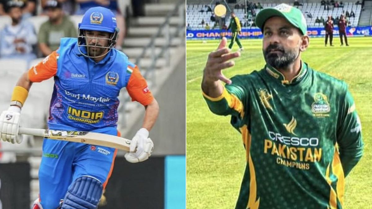 The India vs Pakistan semi-final in WCL 2025 is slated to be played on Thursday. Images: WCL
The India vs Pakistan semi-final in WCL 2025 is slated to be played on Thursday. Images: WCL