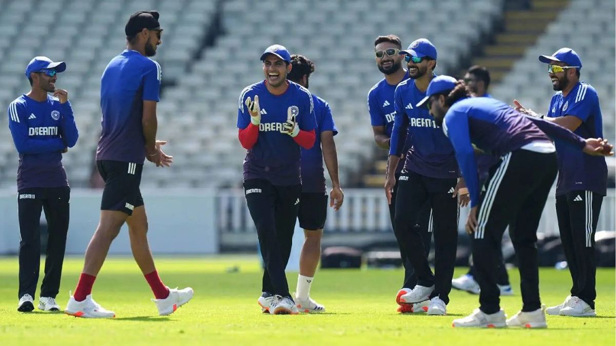 Indian players practicing ahead of the 2nd Test against England. Image: AP Indian players practicing ahead of the 2nd Test against England. Image: AP