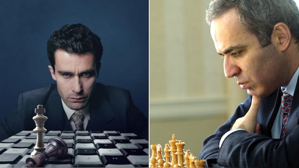 EXCLUSIVE | Christian Cooke on playing chess legend Garry Kasparov in ‘Rematch’: ‘He was a very aggressive player…’