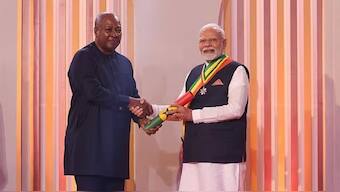 Ghana has awarded its highest national honour to Prime Minister Narendra Modi. (Image: PIB)