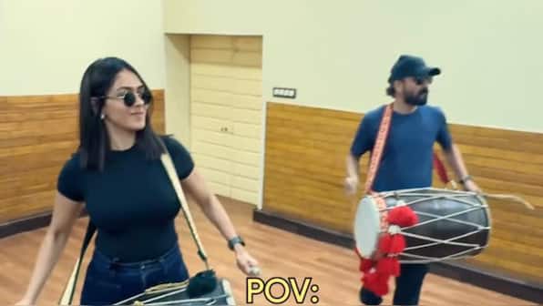 Mrunal Thakur learns to play dhol for 'Son of Sardaar 2', calls it 'Tiring, thrilling, and special'