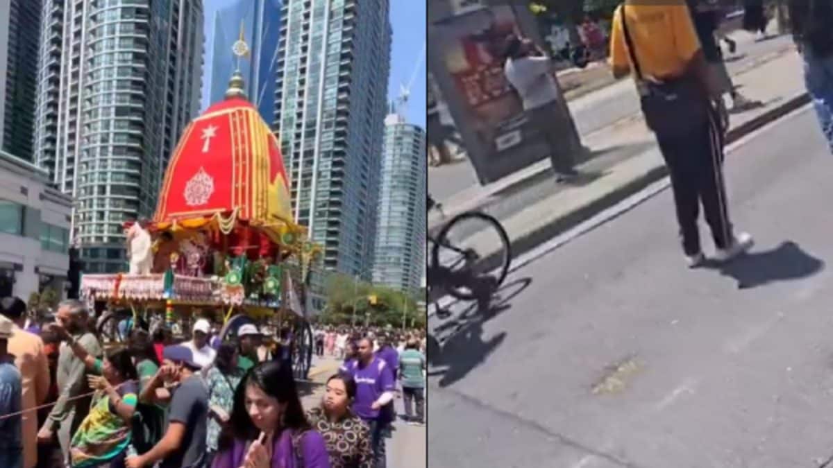 Egg hurled at Rath Yatra in Toronto; MEA calls it ‘regrettable,’ urges Canada to act against perpetrators