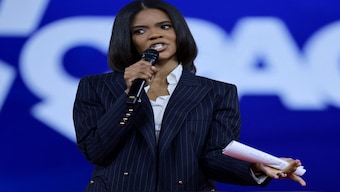 Candace Owens, the unapologetic American influencer, is being sued by French President Emmanuel Macron and his wife Brigitte. File image/AFP