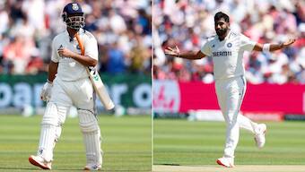 Rishabh Pant injured his finger in 3rd Test, while Jasprit Bumrah is slated to play just three games. Image: Reuters