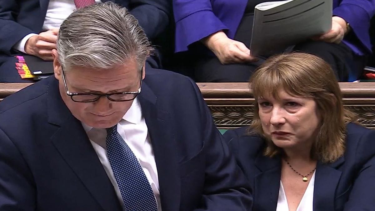 Who made Britain’s Finance Minister Rachel Reeves cry in parliament?