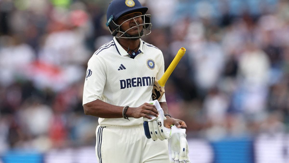 Sai Sudharsan made his Test debut in the first match of the series. Image: AFP Sai Sudharsan made his Test debut in the first match of the series. Image: AFP