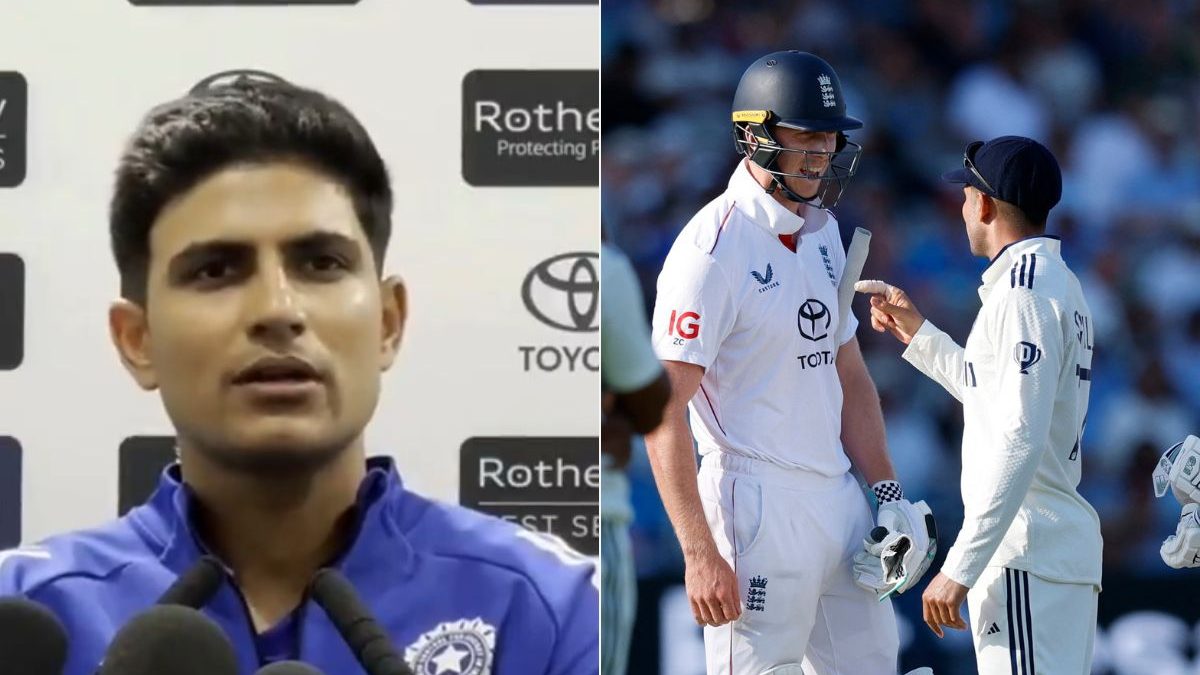 Shubman Gill has defended his actions on Day 3 at Lord's, where he got involved in an exchange with Zak Crawley. PTI/Reuters Shubman Gill has defended his actions on Day 3 at Lord's, where he got involved in an exchange with Zak Crawley. PTI/Reuters
