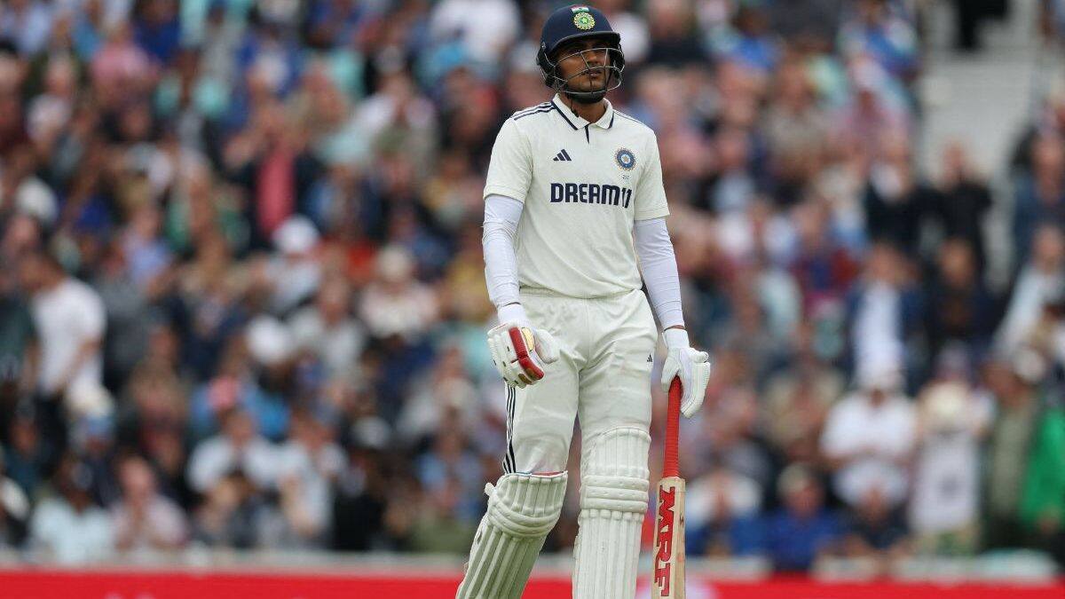 Gill Run Out, Rain Interrupts Play in Fifth Test Against England