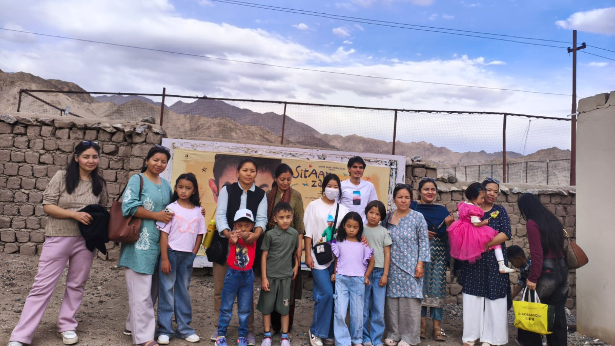 Aamir Khan's 'Sitaare Zameen Par' Screens At Worlds Highest Altitude Theatre in Ladakh for Autistic Children Aamir Khan's 'Sitaare Zameen Par' Screens At Worlds Highest Altitude Theatre in Ladakh for Autistic Children