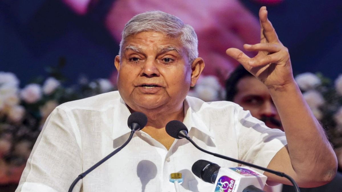 Jagdeep Dhankhar, 74, assumed office as the 14th Vice President in August 2022. He resigned on Monday, July 21, two years before his tenure ends, citing medical reasons. File image/PTI Jagdeep Dhankhar, 74, assumed office as the 14th Vice President in August 2022. He resigned on Monday, July 21, two years before his tenure ends, citing medical reasons. File image/PTI