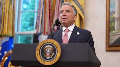 Witkoff’s visit comes at a time when frustration is growing in the White House. Reuters/File Photo