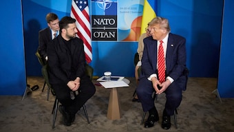 Zelenskyy is scheduled to join a virtual meeting today with Donald Trump. Reuters/File Photo
