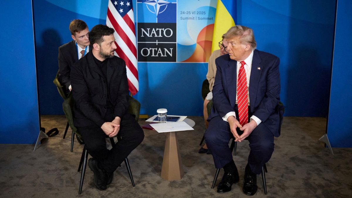 Trump says Zelenskyy can decide to end the war 'immediately', Nato membership & Crimea off the table Trump says Zelenskyy can decide to end the war 'immediately', Nato membership & Crimea off the table