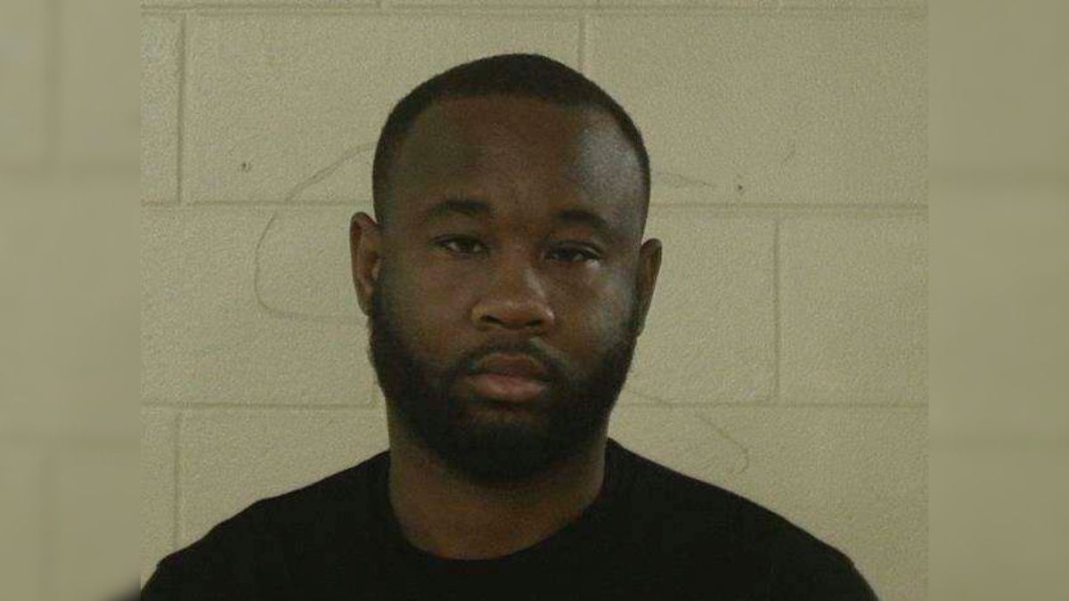 Sgt Quornelius Radford was arrested on Wednesday after opening fire at Fort Stewart military base in Georgia. Image: Liberty County Sheriff’s Office/AP
Sgt Quornelius Radford was arrested on Wednesday after opening fire at Fort Stewart military base in Georgia. Image: Liberty County Sheriff’s Office/AP