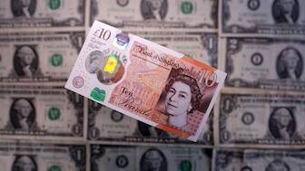 A British pound banknote is seen in this illustration taken March 19, 2025. Reuters