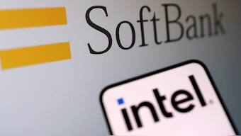 Softbank and Intel logos appear in this illustration. Reuters