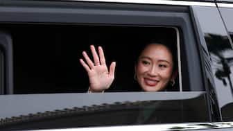 Thailand's Paetongtarn Shinawatra, who was dismissed as prime minister, leaves following a press conference after the Constitutional Court ruled to remove her from office in a high-profile ethics case. Reuters