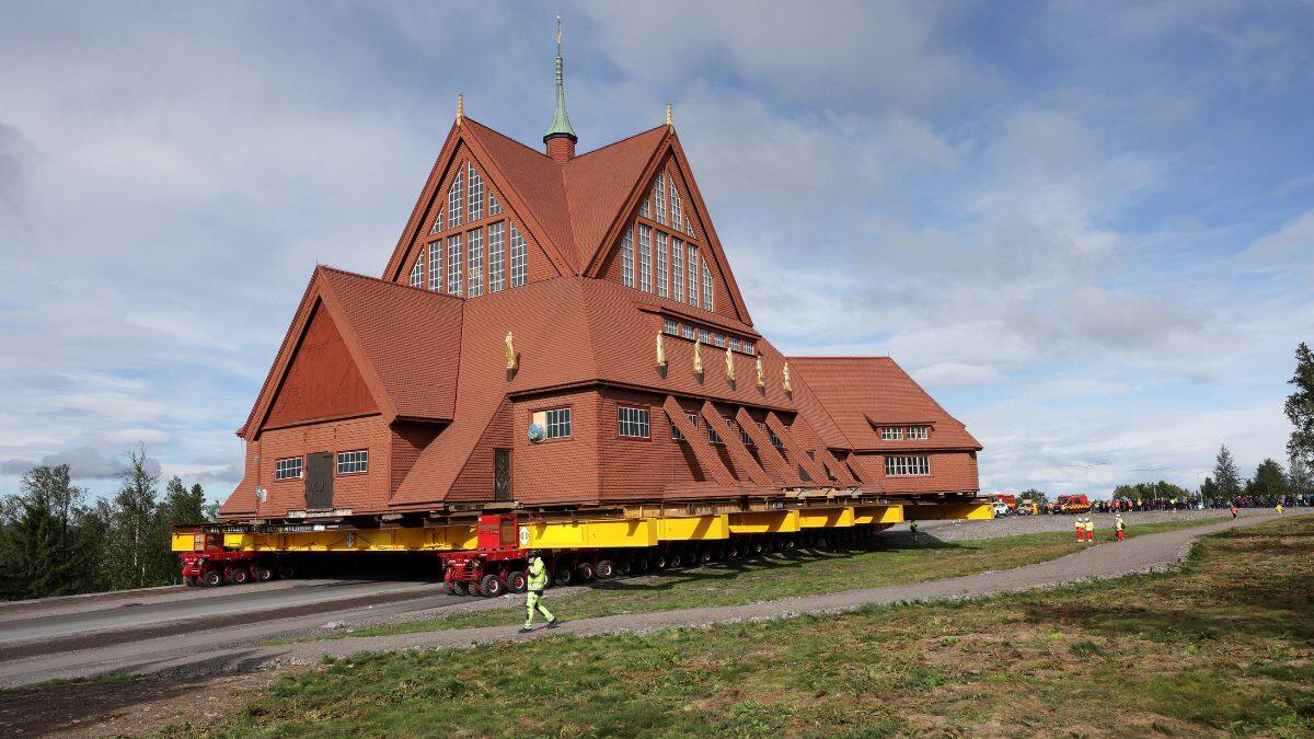 Kiruna Church's Journey: A Historic Relocation Begins