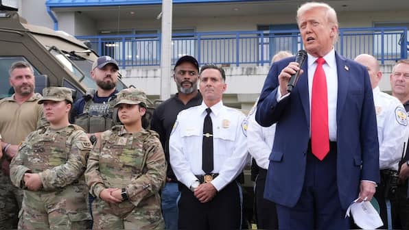 Some National Guard units patrolling DC carrying arms: Pentagon says Trump gave the direction