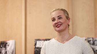 Yulia Navalnaya, widow of Russian opposition leader Alexei Navalny. AFP