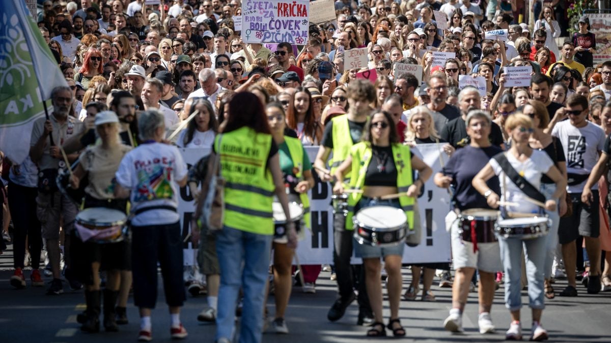 Serbia unrest deepens as protesters report beatings, threats, and abuse