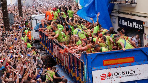 Spain’s ‘tomato throwing’ festival turns 80. How humble 'Tomatina' went global
