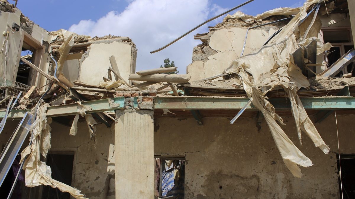 <div>Provocative act': Taliban summon Pakistan envoy over airstrikes in Afghanistan that left 2 dead</div>