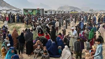 In total, more than one million Afghans have left Pakistan since 2023, including more than 200,000 since April. AFP File