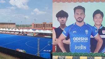 Indian men's hockey team will be playing matches at Rajgir Sports Complex for first time. Image: Jaspreet Singh
