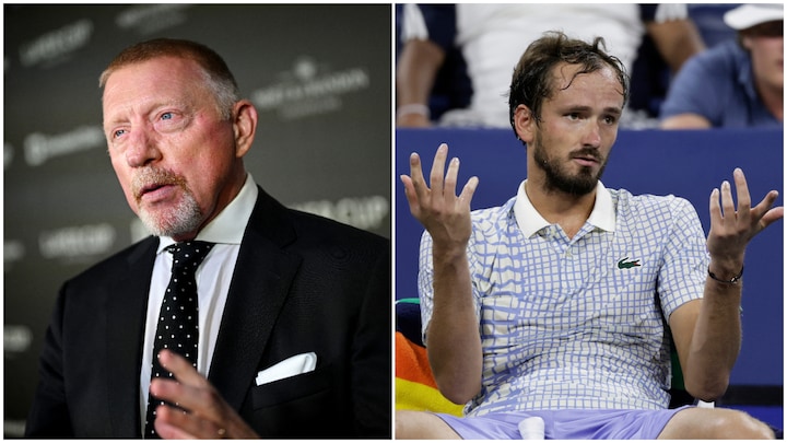 Tennis legend Boris Becker reacts to Daniil Medvedev's outburst after US Open Round 1 loss: 'Needs professional help' Tennis legend Boris Becker reacts to Daniil Medvedev's outburst after US Open Round 1 loss: 'Needs professional help'