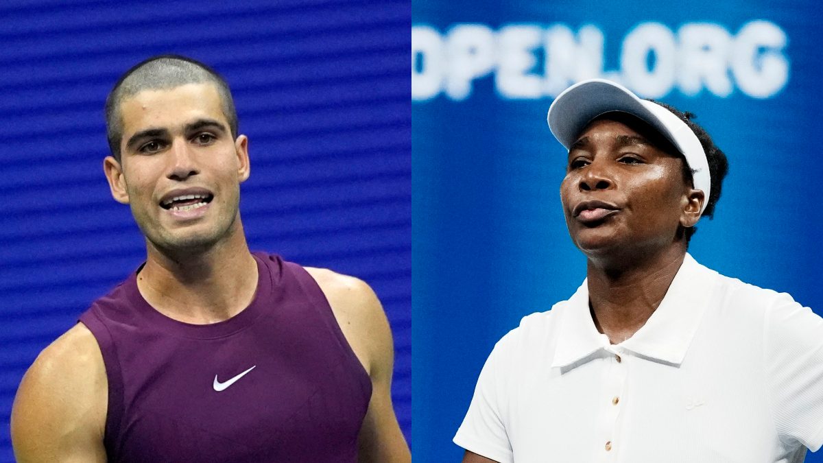 Carlos Alcaraz's new buzz haircut and Venus Williams' emotional exit were the highlights of US Open 2025 Day 2. Image: Reuters
 Carlos Alcaraz's new buzz haircut and Venus Williams' emotional exit were the highlights of US Open 2025 Day 2. Image: Reuters