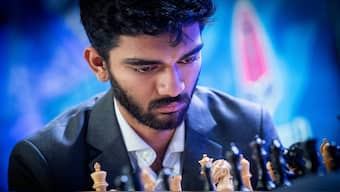 D Gukesh beat Nodirbek Abdusattorov to secure his first win at Sinquefield Cup 2025. Image: Grand Chess Tour
