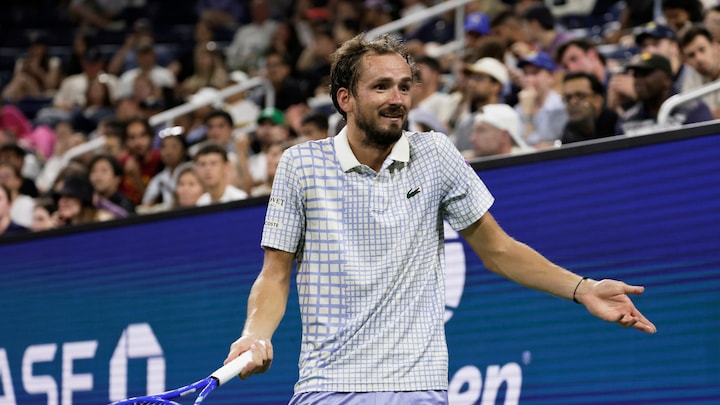 Daniil Medvedev cops massive fine after on-court meltdown in US Open first-round loss against Benjamin Bonzi