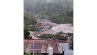 The screengrab shows a deluge triggered by a cloudburst striking Uttarakhand's Kheer Ganga on Tuesday, August 5, 2025. (Photo: PTI)