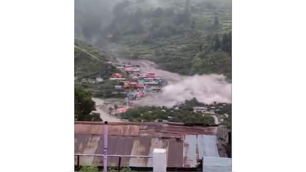 Watch | Cloudburst triggers deluge in Uttarakhand's Kheer Ganga, 4 feared dead