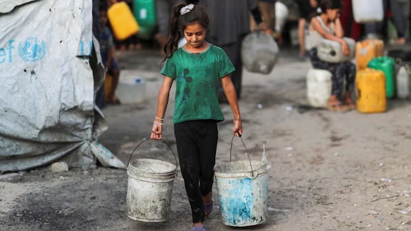 After starvation, thirst grips Gaza: Aid workers say water crisis as severe as food shortage