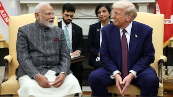 US President Donald Trump meets Indian Prime Minister Narendra Modi at the White House in Washington, DC, US, February 13, 2025. (Photo: Kevin Lamarque/Reuters)